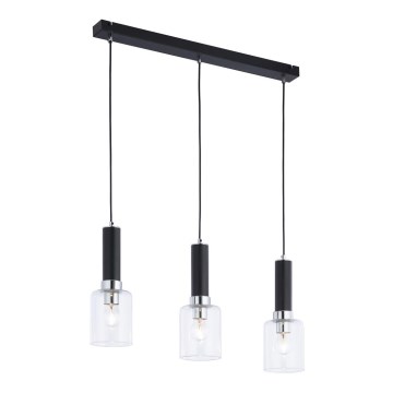 Jupiter 1869 - TU3 - Luster na sajli TULUZA 3xE27/60W/230V srebrno