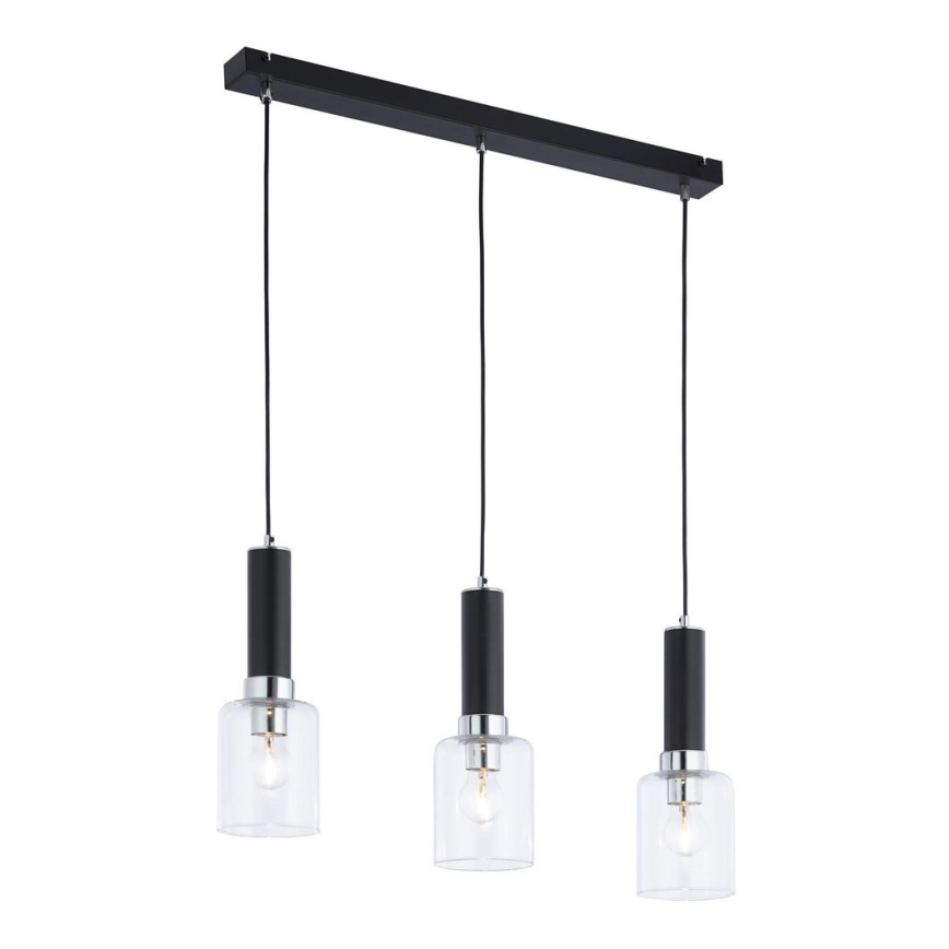 Jupiter 1869 - TU3 - Luster na sajli TULUZA 3xE27/60W/230V srebrno