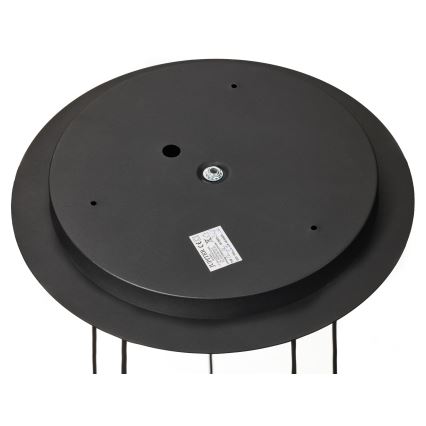 Jupiter 2014 - Luster na sajli ALAS 5xGU10/10W/230V crno/zlatna