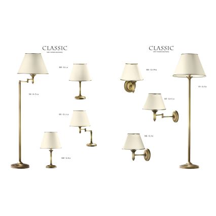 Jupiter 507 CL K L p - Zidna lampa CLASSIC E27/60W/230V