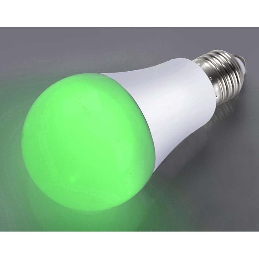 JUST LIGHT. 08132-43 - LED Sijalica LILUCO E27/4W/230V zelena