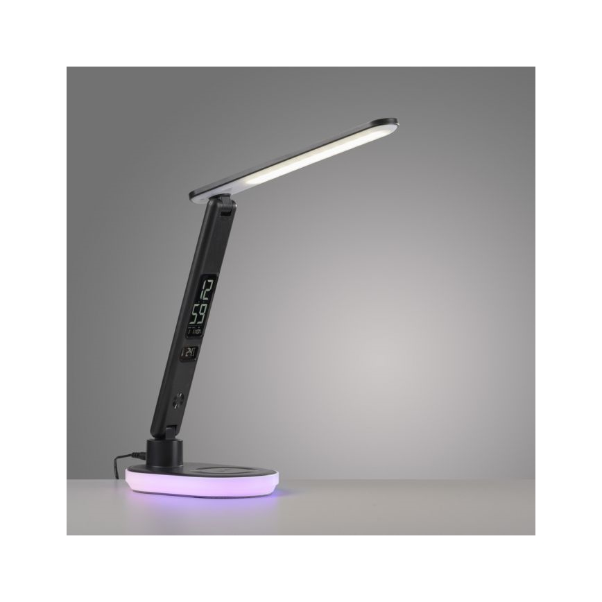 JUST LIGHT. 11018-18 - LED RGBW LED Prigušiva stona lampa na dodir sa bežičnim punjenjem TINA LED/4W/230V