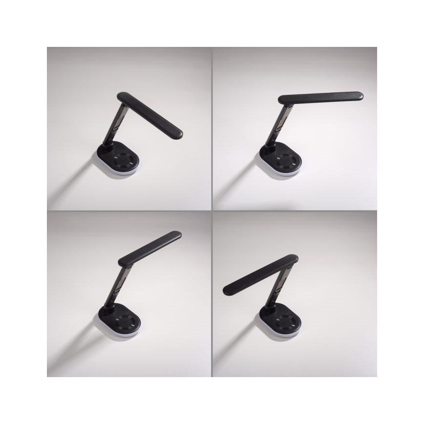 JUST LIGHT. 11018-18 - LED RGBW LED Prigušiva stona lampa na dodir sa bežičnim punjenjem TINA LED/4W/230V