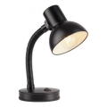 JUST LIGHT. 11080-18 - Fleksibilna stona lampa FLEXI 1xE27/25W/230V crna
