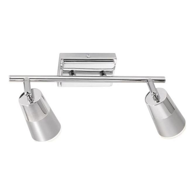 JUST LIGHT. 11229-17 - LED Reflektorska lampa DALLI 2xLED/3,5W/230V sjajni krom