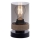 JUST LIGHT. 11310-18 - Stona lampa PASQUAL 1xE27/40W/230V crno/fikus elastika