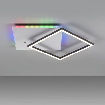 JUST LIGHT. 11327-95 - LED RGBW Prigušiva plafonjera RENDA LED/31W/230V 2700-5000K + Daljinski upravljač