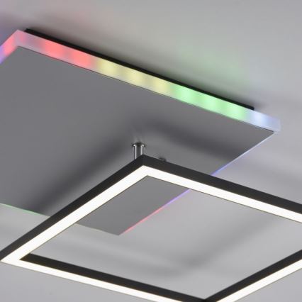 JUST LIGHT. 11327-95 - LED RGBW Prigušiva plafonjera RENDA LED/31W/230V 2700-5000K + Daljinski upravljač