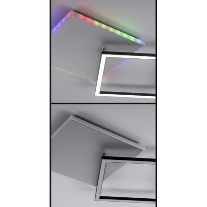 JUST LIGHT. 11327-95 - LED RGBW Prigušiva plafonjera RENDA LED/31W/230V 2700-5000K + Daljinski upravljač