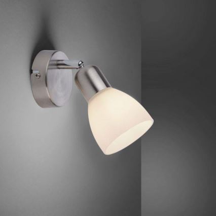 JUST LIGHT. 11951-55 - Zidna reflektorska lampa KARO 1xE14/40W/230V mat krom