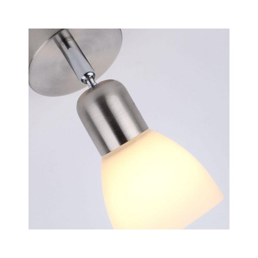 JUST LIGHT. 11951-55 - Zidna reflektorska lampa KARO 1xE14/40W/230V mat krom