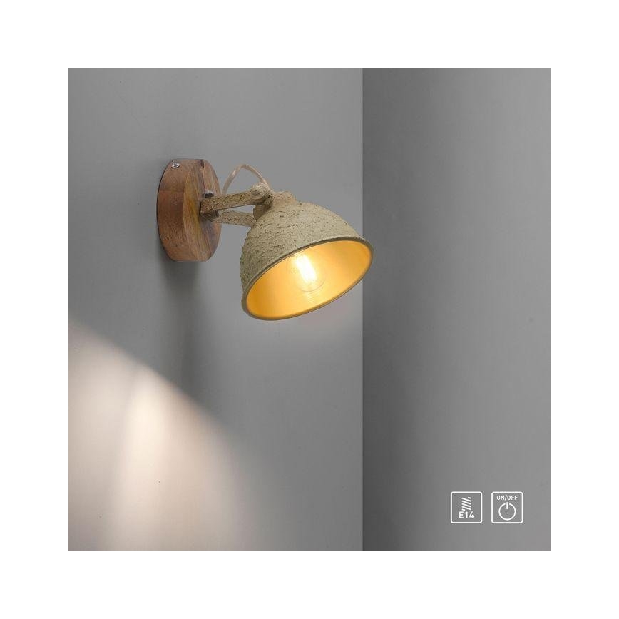 JUST LIGHT. 11981-39 - Zidna reflektorska lampa SAMIA 1xE14/40W/230V
