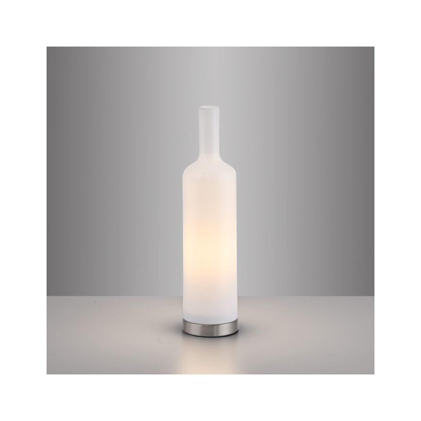 JUST LIGHT. 14006-16 - Stona lampa BOTTLE 1xE14/25W/230V bela