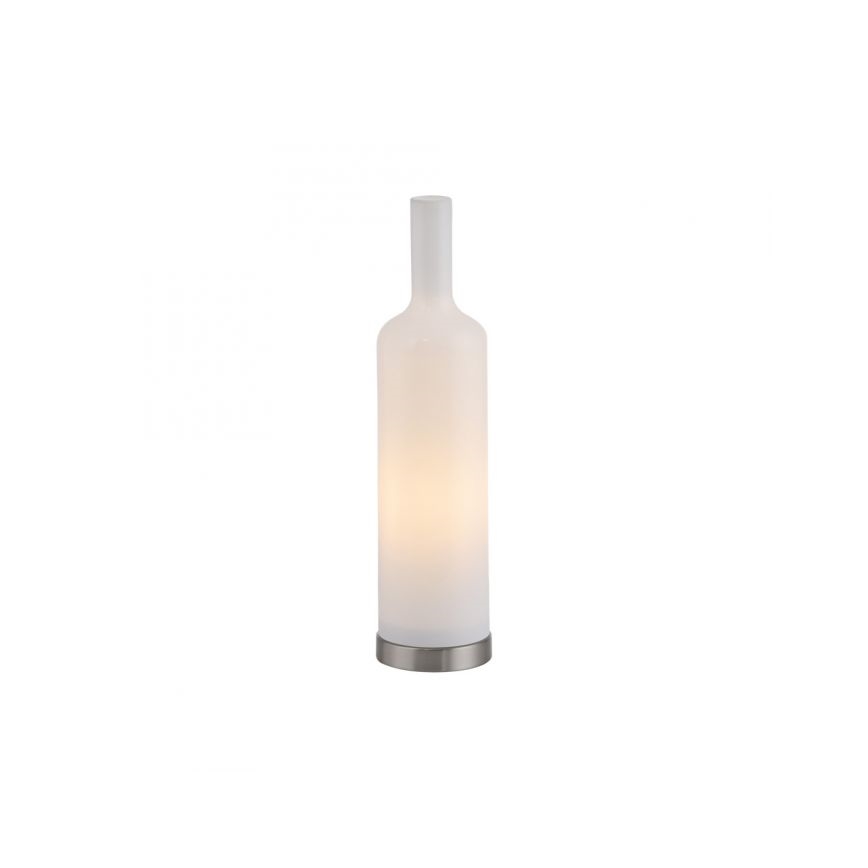 JUST LIGHT. 14006-16 - Stona lampa BOTTLE 1xE14/25W/230V bela