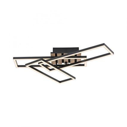 JUST LIGHT. 14051-79 - LED plafonsko svetlo AKUSTIKA LED/20,5W/230V hrast/crna