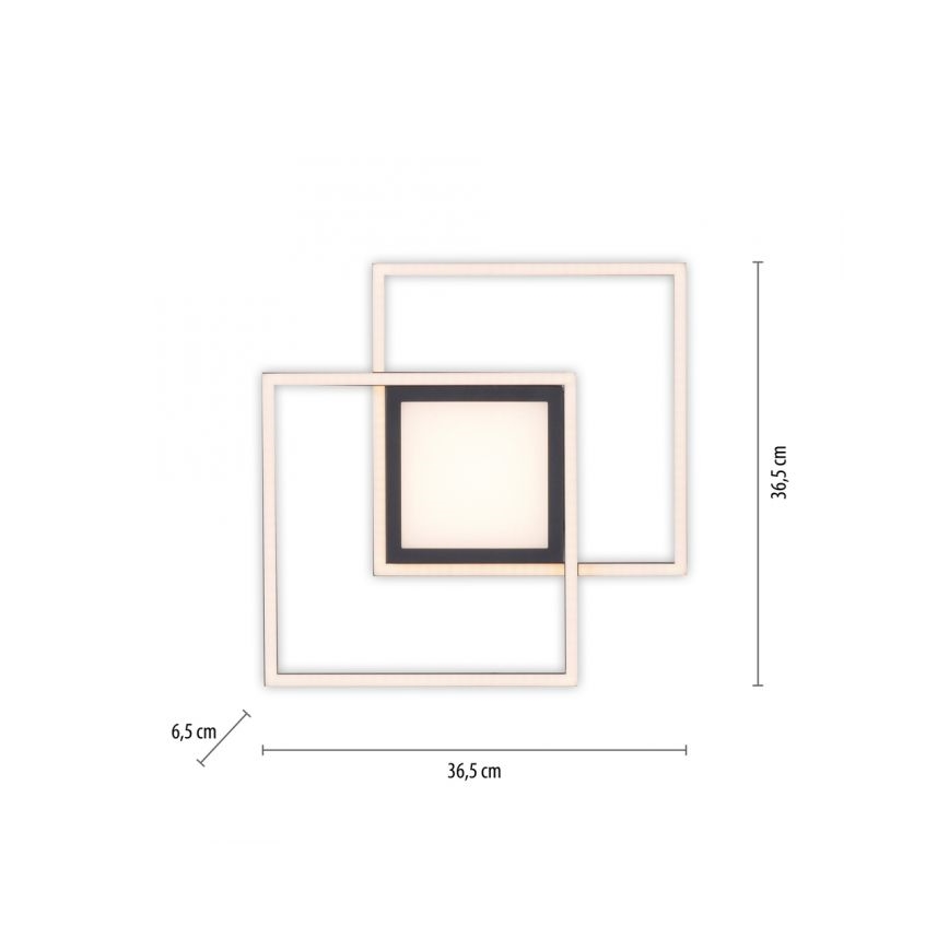 JUST LIGHT. 14144-18 - LED Plafonjera ASMIN LED/26W/230V