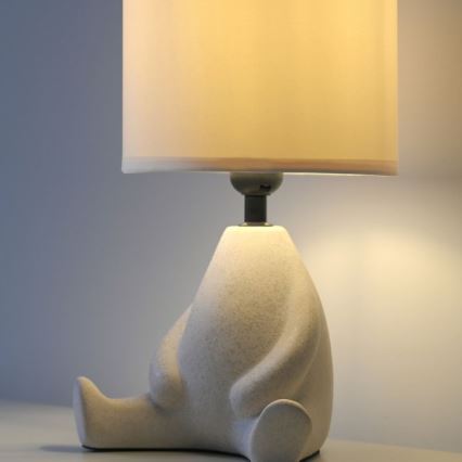 JUST LIGHT. 14190-39 - Stona lampa TED 1xE27/25W/230V bež