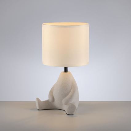 JUST LIGHT. 14190-39 - Stona lampa TED 1xE27/25W/230V bež