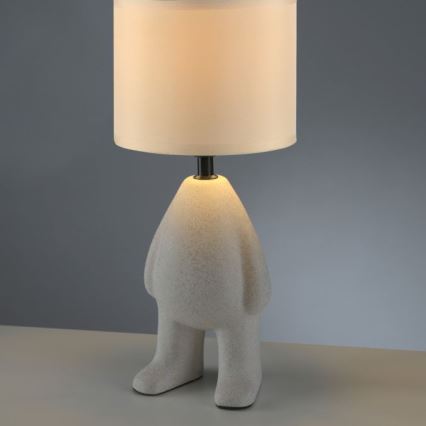 JUST LIGHT. 14191-39 - Stona lampa TED 1xE27/25W/230V bež