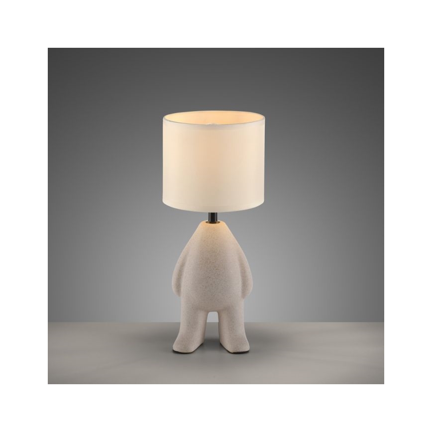JUST LIGHT. 14191-39 - Stona lampa TED 1xE27/25W/230V bež