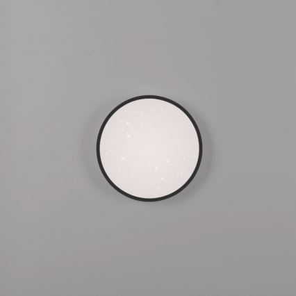JUST LIGHT. 14293-18 - LED Prigušiva plafonjera KYLE LED/10W/230V pr. 28 cm crno
