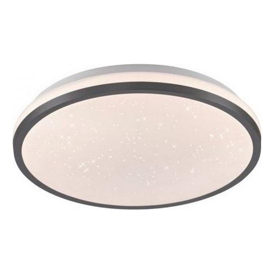 JUST LIGHT. 14293-18 - LED Prigušiva plafonjera KYLE LED/10W/230V pr. 28 cm crno