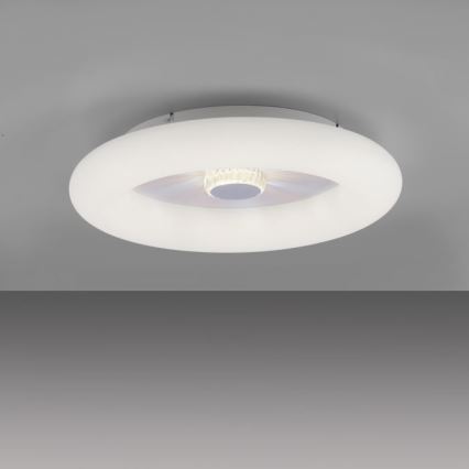 JUST LIGHT. 14383-16 - LED Prigušiva plafonjera VERTIGO LED/26W/230V 2700-5000K bela + Daljinski upravljač