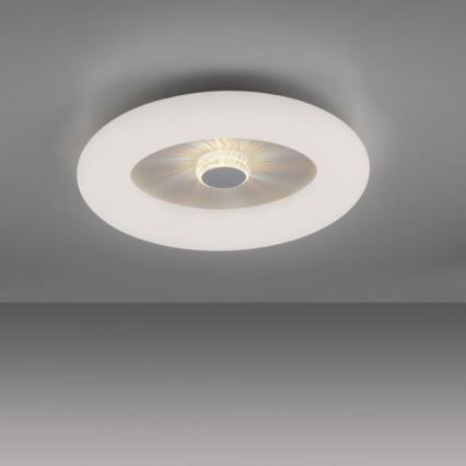 JUST LIGHT. 14383-16 - LED Prigušiva plafonjera VERTIGO LED/26W/230V 2700-5000K bela + Daljinski upravljač