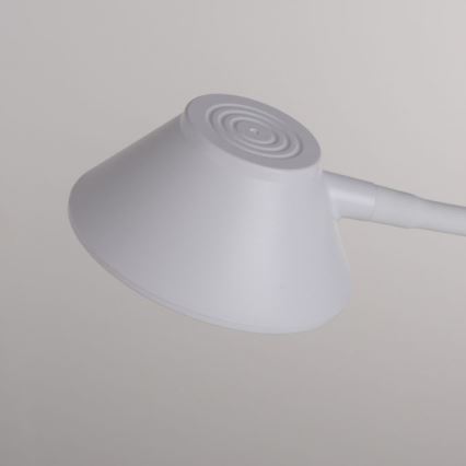 JUST LIGHT. 14414-16 - LED prigušiva fleksibilna dodirna stona lampa sa bežičnim punjenjem PUCKI LED/4,5W/230V bela