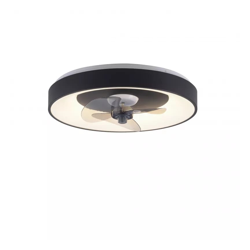 JUST LIGHT. 14644-18 - LED Prigušiva plafonjera sa ventilatorom VENIKA LED/36W/230V pr. 48,6 cm 2700-5000K + Daljinski upravljač