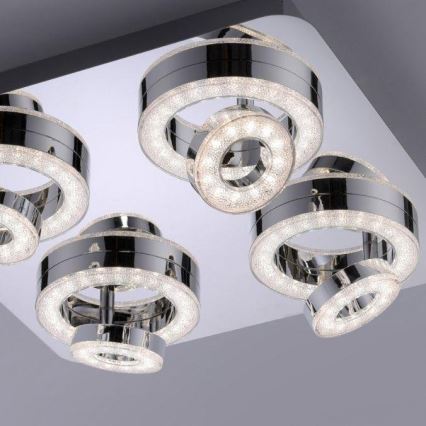 JUST LIGHT. 14662-17 - LED RGBW Prigušivo reflektorsko svetlo TIM LOLASMART 4xLED/5,9/230V 2700-5000K + Daljinski upravljač