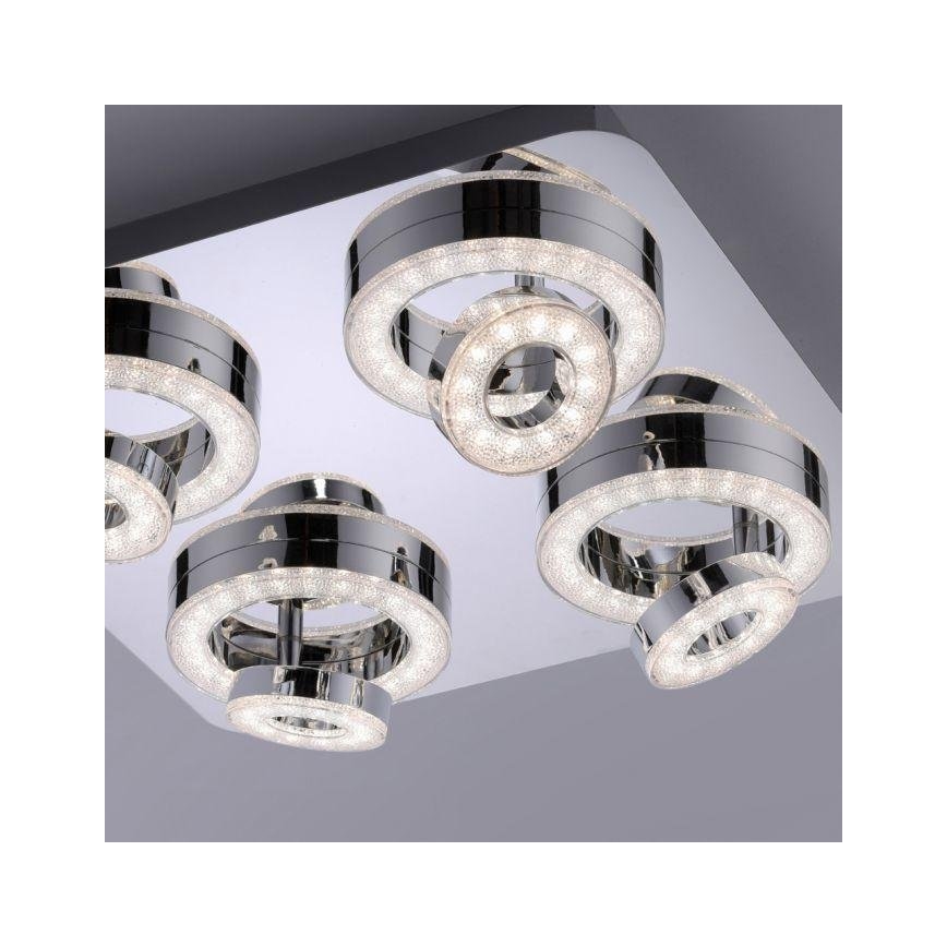 JUST LIGHT. 14662-17 - LED RGBW Prigušivo reflektorsko svetlo TIM LOLASMART 4xLED/5,9/230V 2700-5000K + Daljinski upravljač