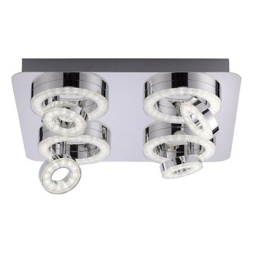 JUST LIGHT. 14662-17 - LED RGBW Prigušivo reflektorsko svetlo TIM LOLASMART 4xLED/5,9/230V 2700-5000K + Daljinski upravljač
