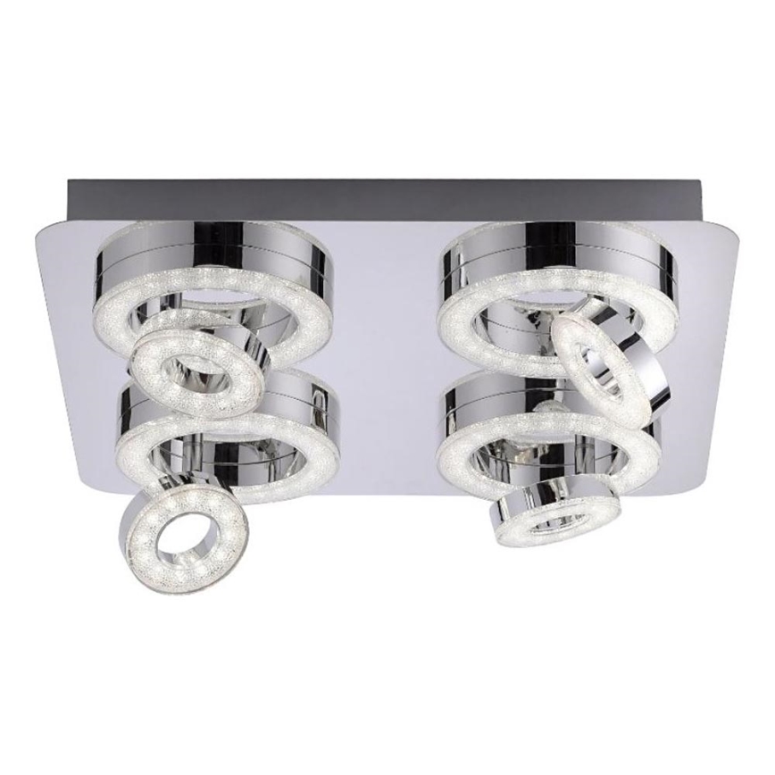 JUST LIGHT. 14662-17 - LED RGBW Prigušivo reflektorsko svetlo TIM LOLASMART 4xLED/5,9/230V 2700-5000K + Daljinski upravljač