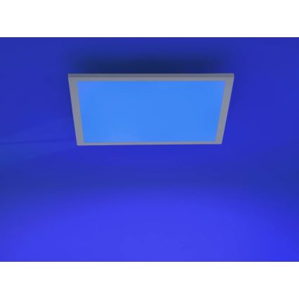 JUST LIGHT. 14681-16 - LED RGB Prigušivi nadgradni panel LOLA FLAT LED/28W/230V 2700-5000K + Daljinski upravljač