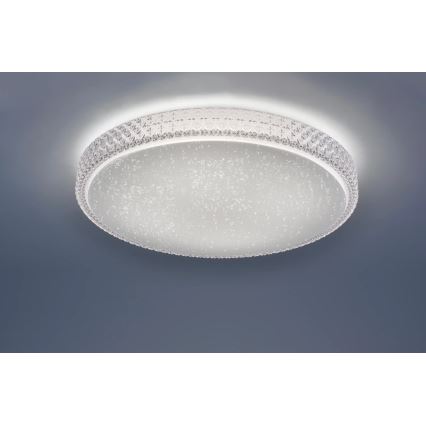 JUST LIGHT. 14745-00 - LED RGB Prigušiva plafonjera FRIDA LED/36W/230V 2700-5000K + Daljinski upravljač