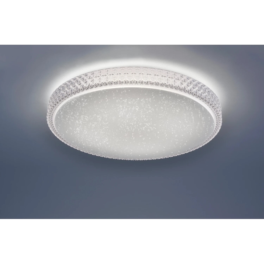 JUST LIGHT. 14745-00 - LED RGB Prigušiva plafonjera FRIDA LED/36W/230V 2700-5000K + Daljinski upravljač