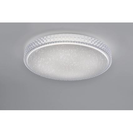 JUST LIGHT. 14745-00 - LED RGB Prigušiva plafonjera FRIDA LED/36W/230V 2700-5000K + Daljinski upravljač