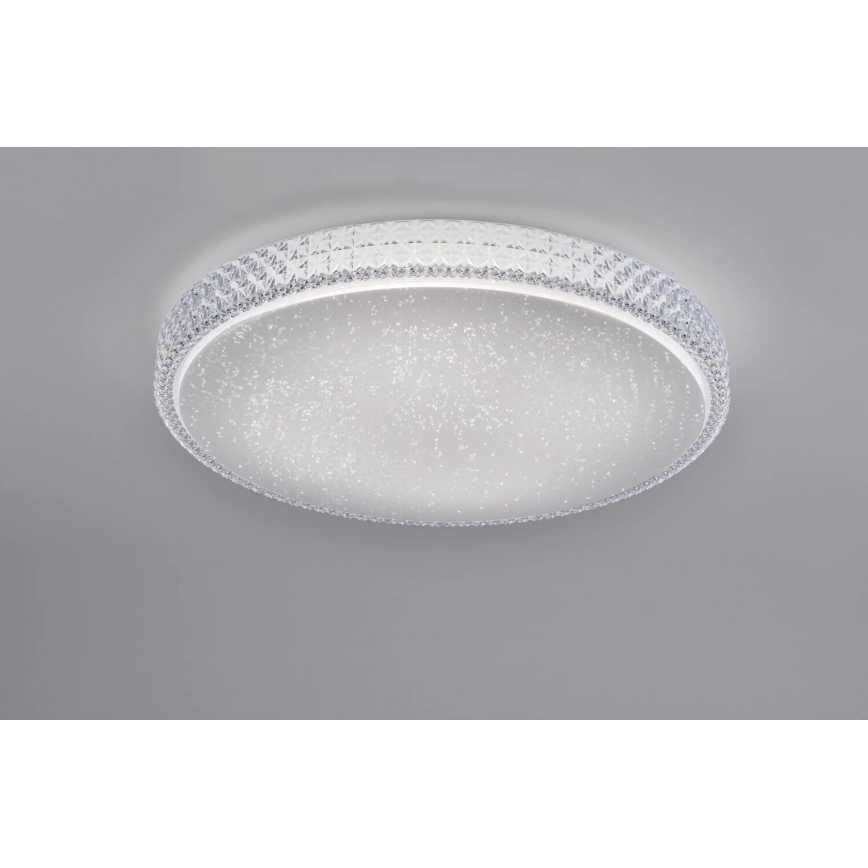 JUST LIGHT. 14745-00 - LED RGB Prigušiva plafonjera FRIDA LED/36W/230V 2700-5000K + Daljinski upravljač