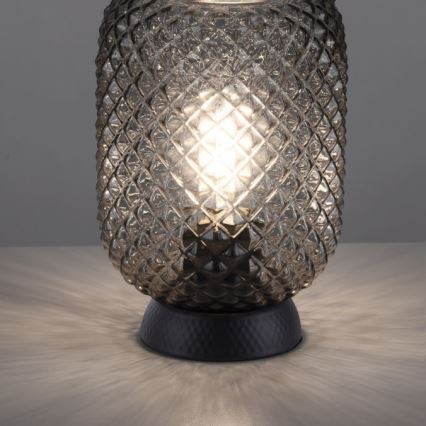 JUST LIGHT. 14906-18 - Stona lampa REISHI 1xE27/40W/230V crno