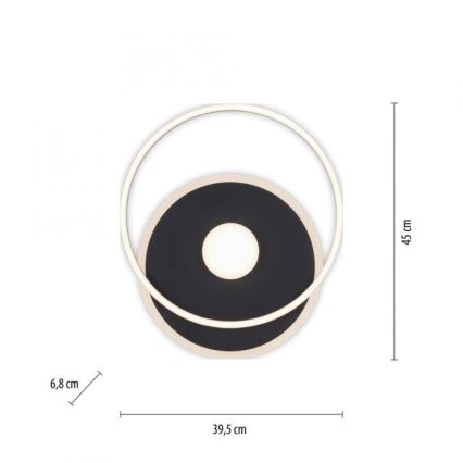 JUST LIGHT. 15046-18 - LED Prigušiva plafonjera DOMINO LED/26,5W/230V