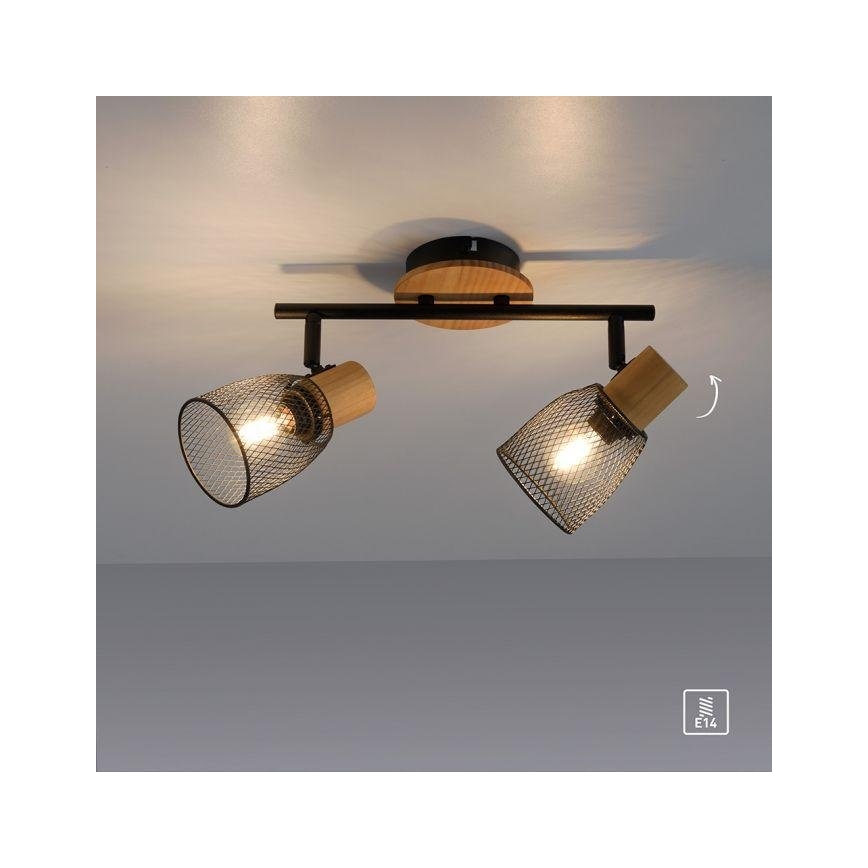 JUST LIGHT. 15192-79 - Reflektorska lampa TAMIS 2xE14/10W/230V