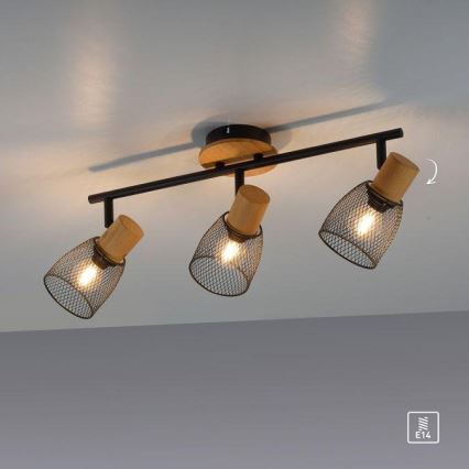 JUST LIGHT. 15193-79 - Reflektorska lampa TAMIS 3xE14/10W/230V