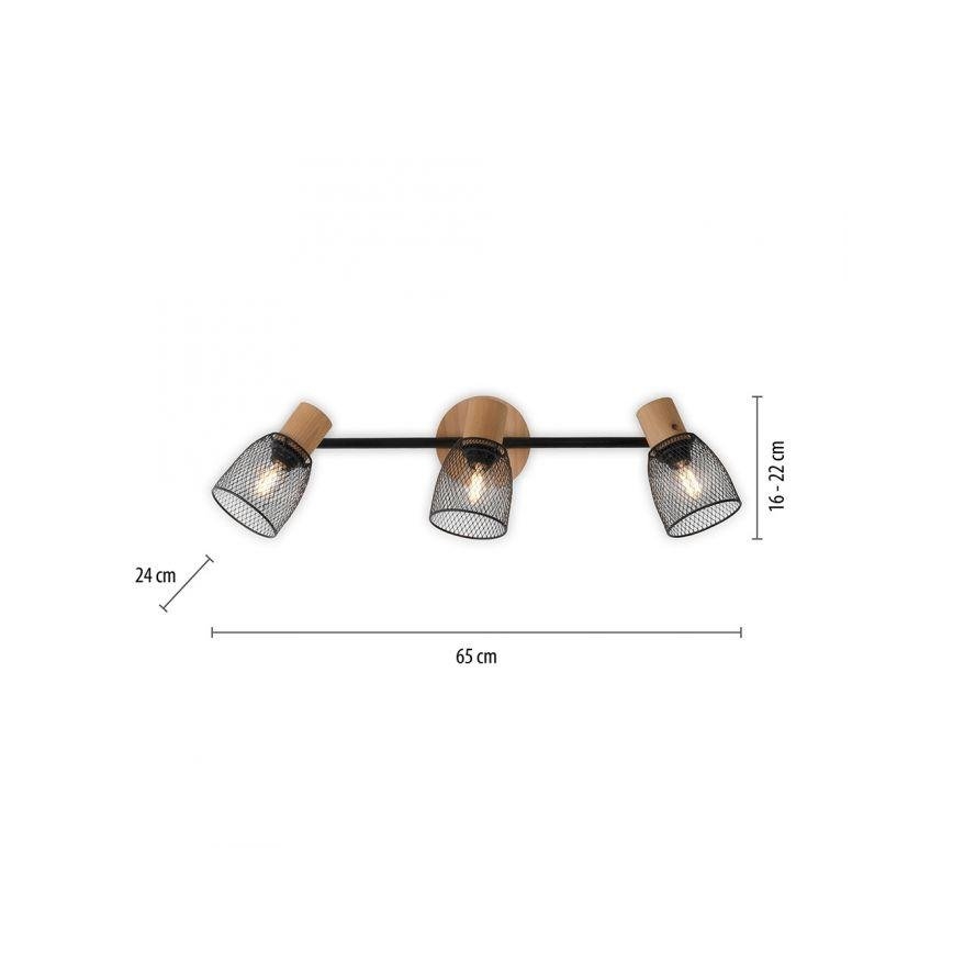 JUST LIGHT. 15193-79 - Reflektorska lampa TAMIS 3xE14/10W/230V