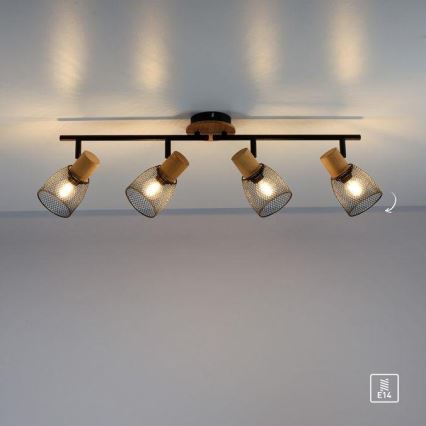 JUST LIGHT. 15194-79 - Reflektorska lampa TAMIS 4xE14/10W/230V