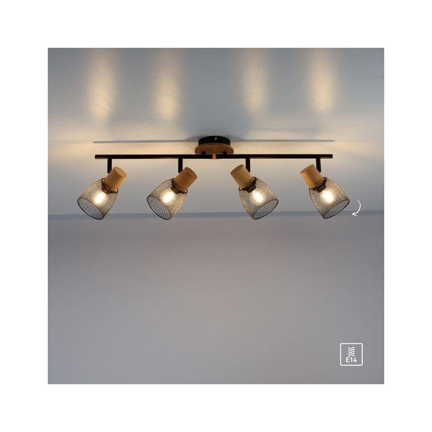 JUST LIGHT. 15194-79 - Reflektorska lampa TAMIS 4xE14/10W/230V
