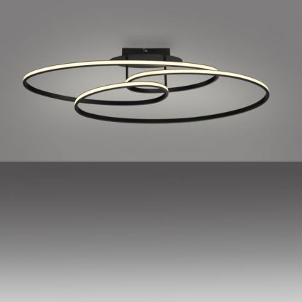 JUST LIGHT. 15321-18 - LED Plafonjera LUMACA LED/33W/230V crno