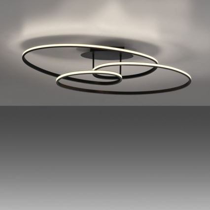 JUST LIGHT. 15321-18 - LED Plafonjera LUMACA LED/33W/230V crno