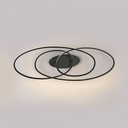 JUST LIGHT. 15321-18 - LED Plafonjera LUMACA LED/33W/230V crno