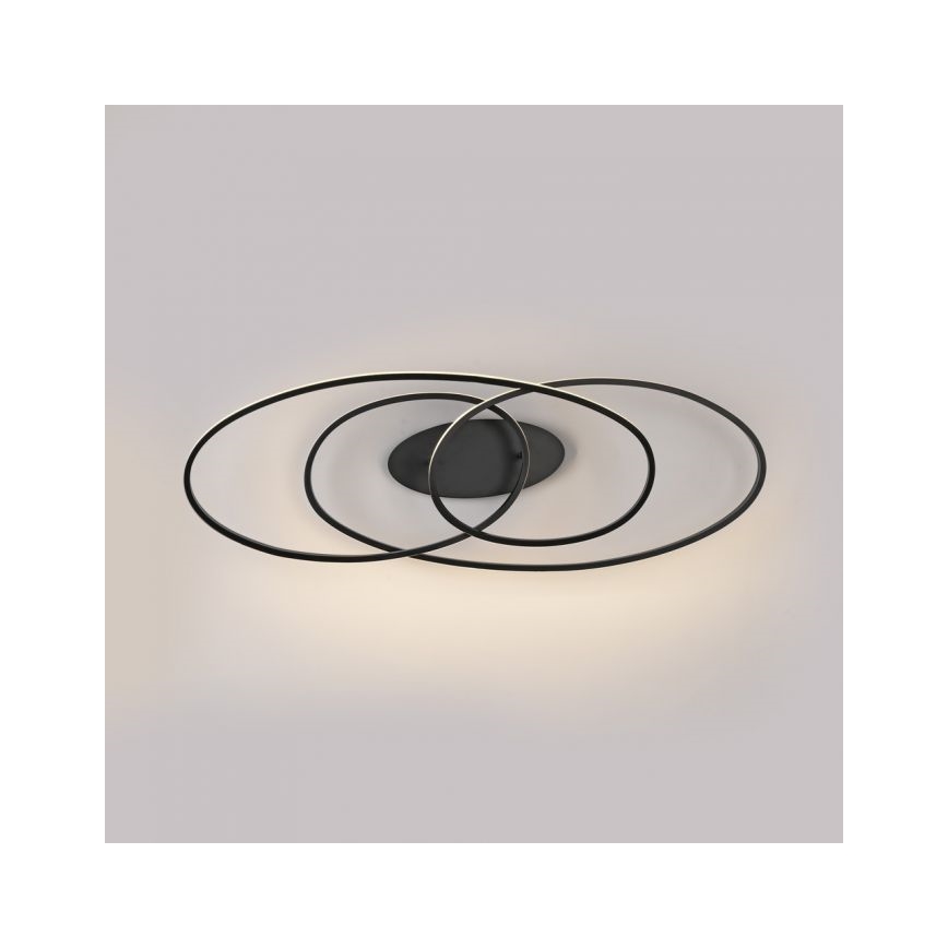 JUST LIGHT. 15321-18 - LED Plafonjera LUMACA LED/33W/230V crno